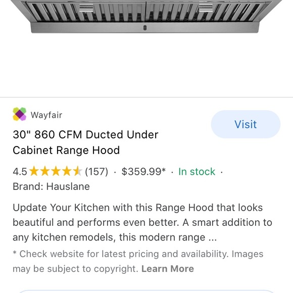 Oven range brand new